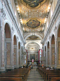 Interno Duomo di Sorrento